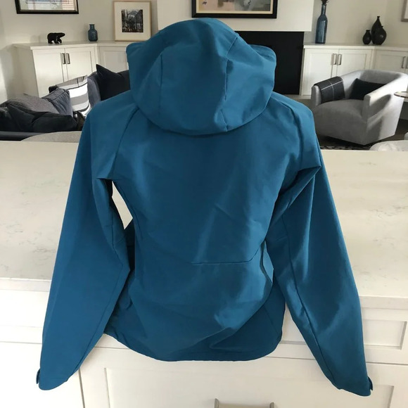 REI Co-op Activator Soft-Shell Casual Outdoor Full Zip Jacket Teal Blue Sz S - Picture 5 of 13